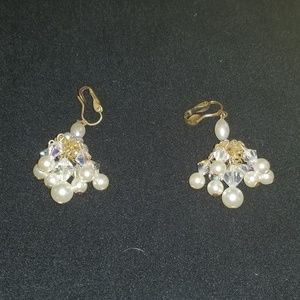 Vintage South seas pearls with Swarovski accents